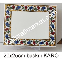 2 no sarılı karo