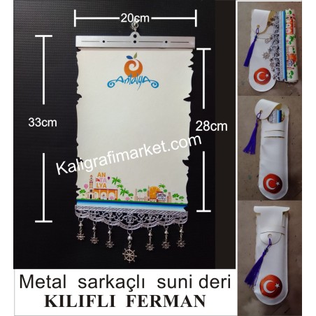 kılıflı metal sarkaçlı ferman (Antalya)