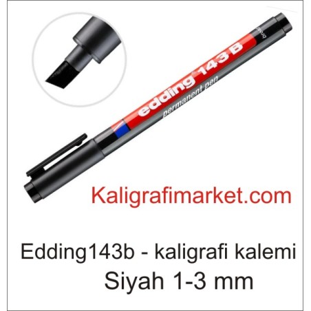 edding 143b kaligrafi kalemi (kesik uç)