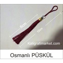 bordo Osmanlı püskül (12 li Paket)