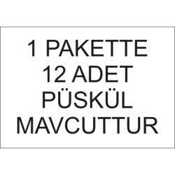 Mavi Osmanlı püskül (12 li Paket)