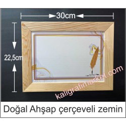 ahşap çerçeveli kanatlı zemin
