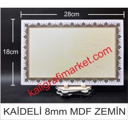 8mm baskılı mdf ince tezhib zemin
