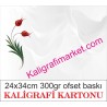 11 nolu kaligrafi kartonu