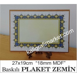 6 no 18mm geniş tezhib