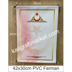 3 no Ayyıldız pvc ferman