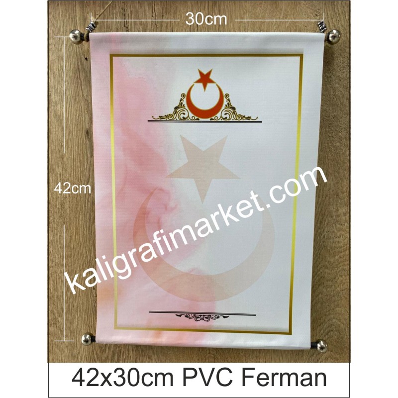 3 no Ayyıldız pvc ferman