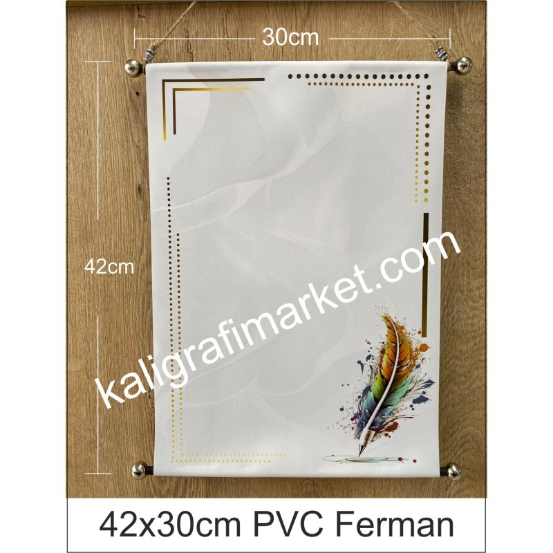 kuş kanadı pvc ferman