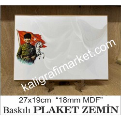 ayaklı 18mm Atatürk zemin