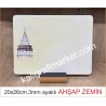 3mm 20x26cm galata kulesi zemin