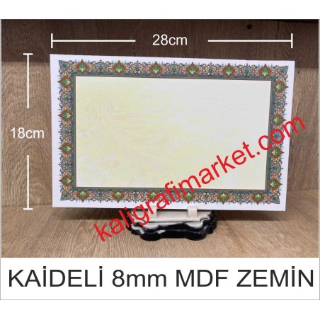 8mm baskılı mdf geniş tezhib zemin