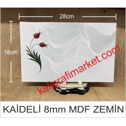 8mm baskılı mdf lale zemin