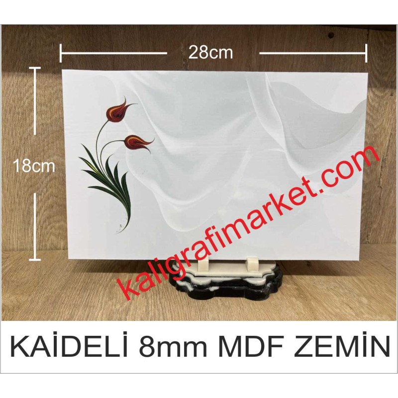 8mm baskılı mdf lale zemin