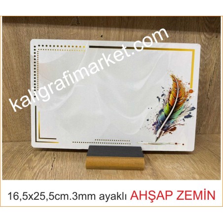 16,5x25,5cm ayaklı kanat zemin