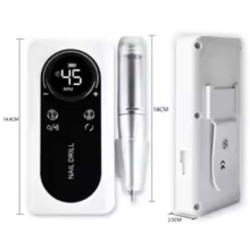 45,000 devir Şarj Edilebilir Elektrikli kazıma makinası (30 parça elmas kazıma ucu hediyeli)