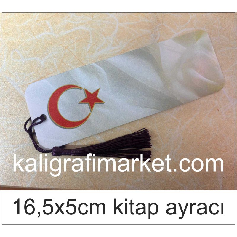 16,5x5cm ekonomik ayraç (ayyıldız)