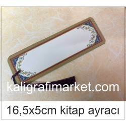 16,5x5cm ekonomik ayraç (tezhib)