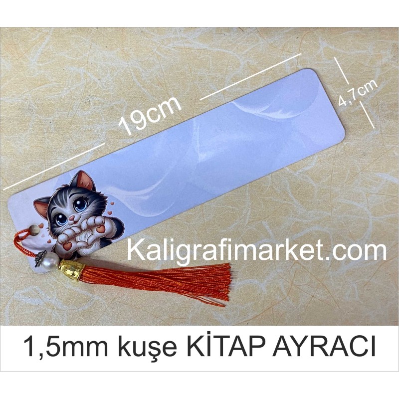 lüks ayraç (kalpli Kedi)