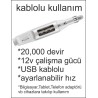 usb kablolu freze