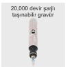 şarjlı taşınabilir freze