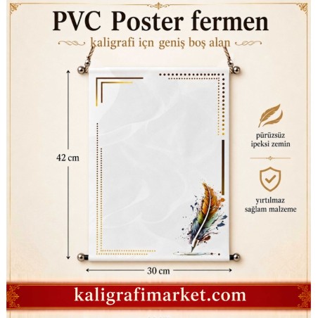 renkli kanat pvc ferman