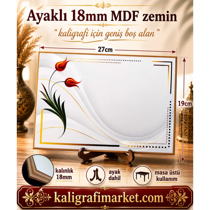 ayaklı 18mm lale