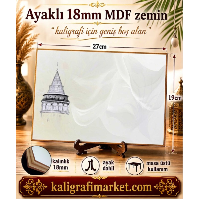 ayaklı 18mm galata zemin
