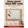 ızgara çıtalı 18mm zemin