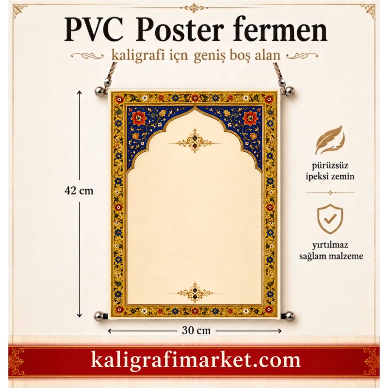 gold tasarım pvc ferman