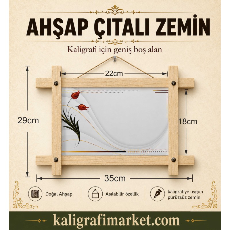 ahşap çıtalı lale zemin
