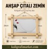 ahşap çıtalı lale zemin