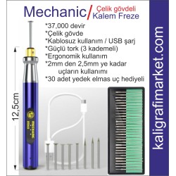 Mechanic - Çelik gövdeli kalem freze